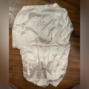 Victoria’s Secret Silk Bridal Robe